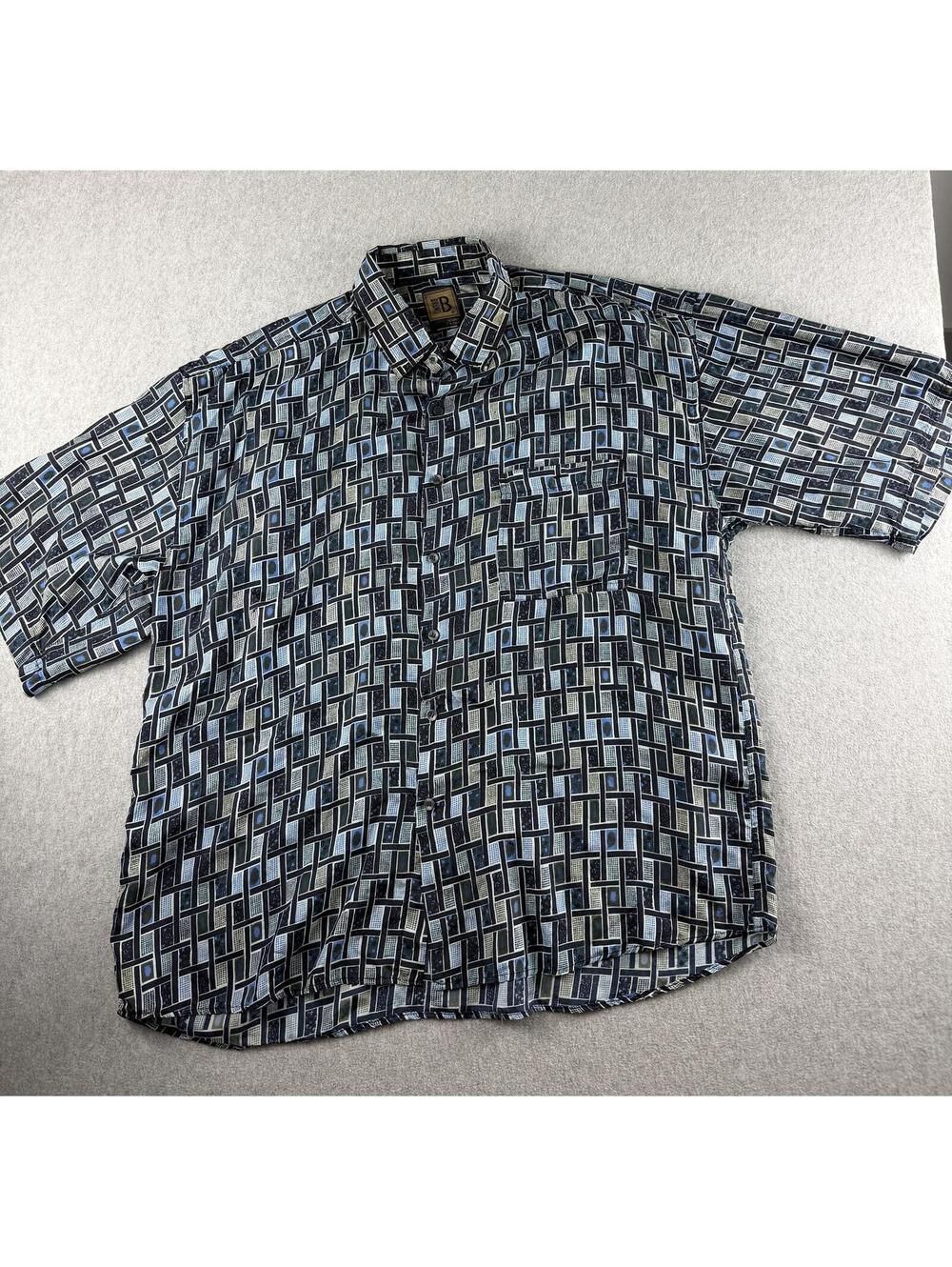 Bruno silk button down vintage